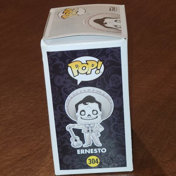 Funko Pop! Vinyl Pixar Coco Ernesto de la Cruz #304 New open box - Picture 2 of 9